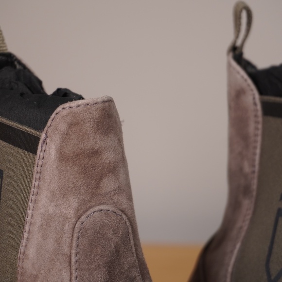 RLX Ralph Lauren Gray Suede Slip-On Sock Sneaker Size 9 Brand New In The Box - Picture 4 of 16